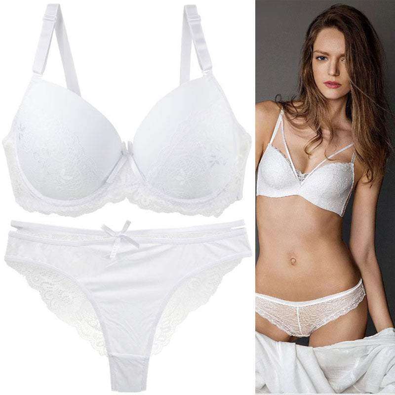 2026 Factory Direct Sales Foreign Trade European and American Lingerie Plus Size Sexy Bra Set Amazon Hot-Selling Dropshipping