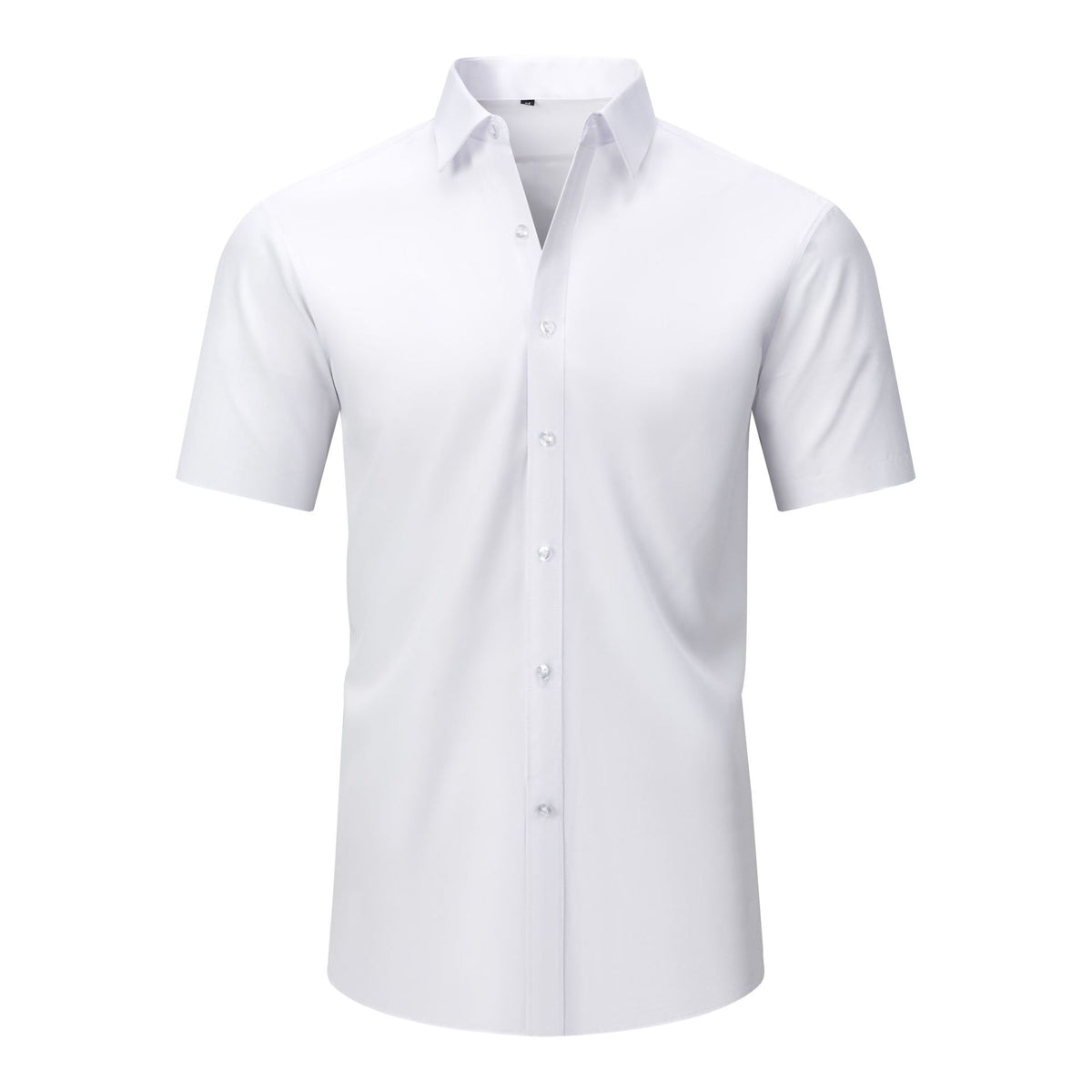 Cross-Border Lightweight Stretchy Plus-Size Men's Shirts, Wrinkle-Resistant Long-Sleeve Shirts, Amazon Cardigan Long-Sleeve Shirts for Men